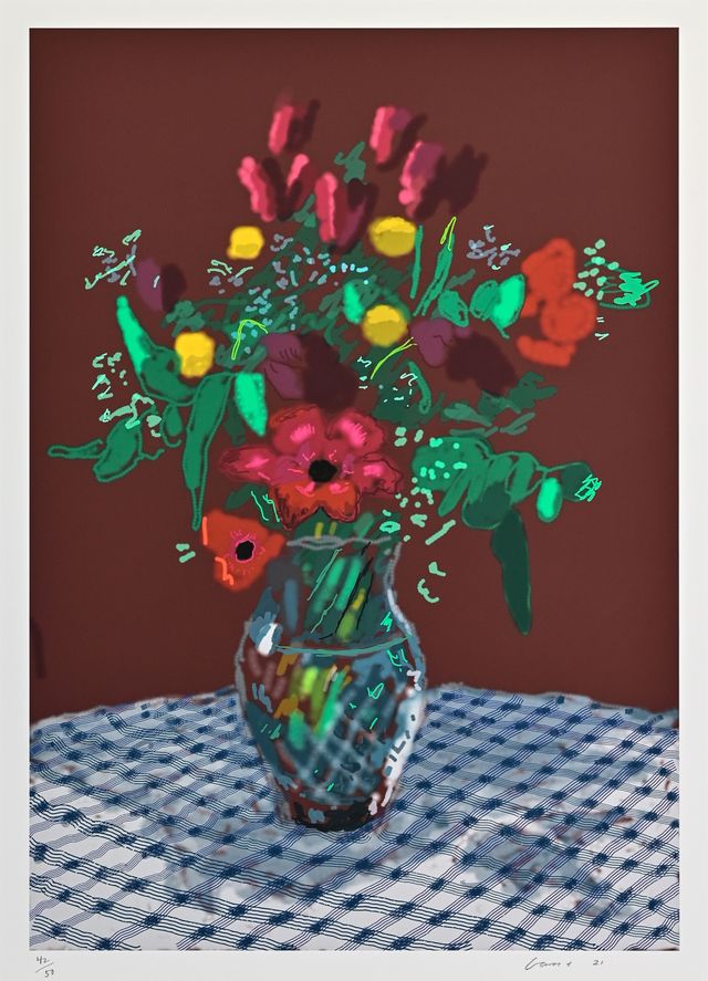 16th February 2021, More Flowers in a Glass Vase