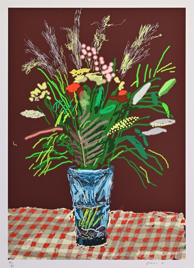 27th February 2021, Tall Flowers in a Tall Vase
