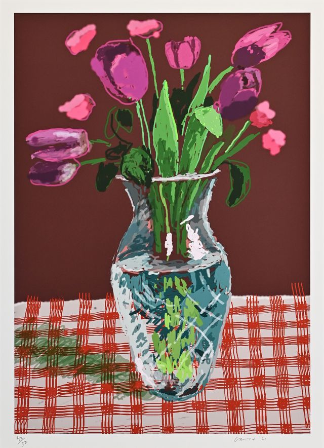16th March 2021, Tulips in Cut Glass