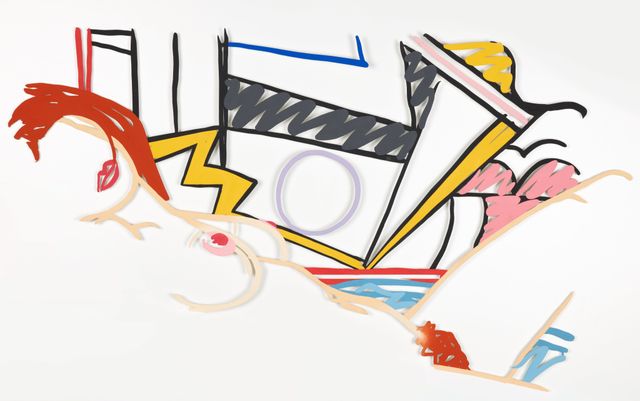 Monica Nude with Lichtenstein