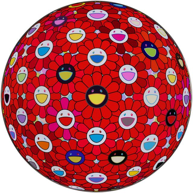 Flowerball: Bright Red