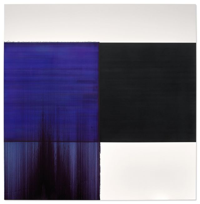 Exposed Painting Blue Violet