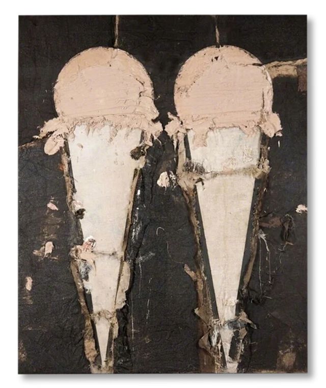 Two Chocolate Ice Creams