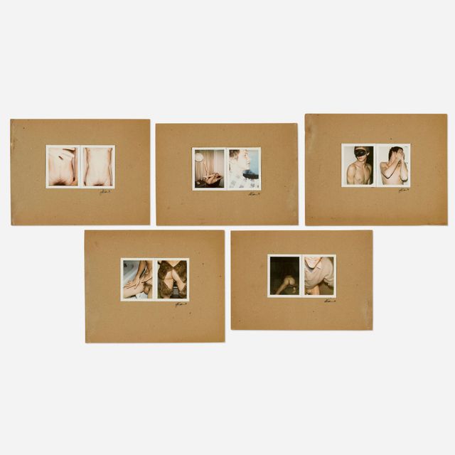 Untitled Polaroid diptychs (set of 5 works)