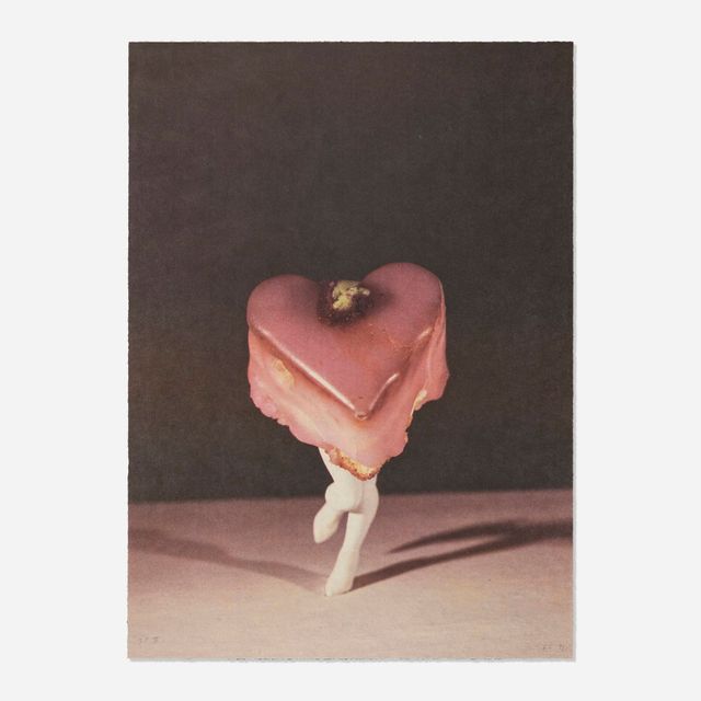 Walking Petit Four (from Independent Curators Incorporated (ICI) 15th Anniversary Print portfolio)