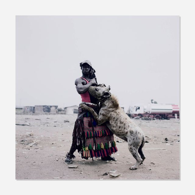 Abdullahi Mohammed with Mainasara, Ogre-Remo, Nigeria, (from the Hyena and Other Men series)