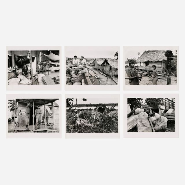 Six works from the Miskito Indians Resettle Homeland series