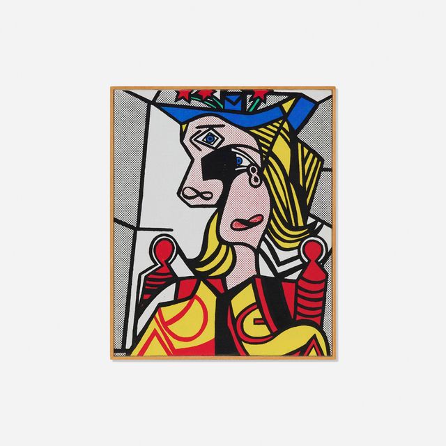 Roy Lichtenstein, Woman with Flowered Hat, 1963