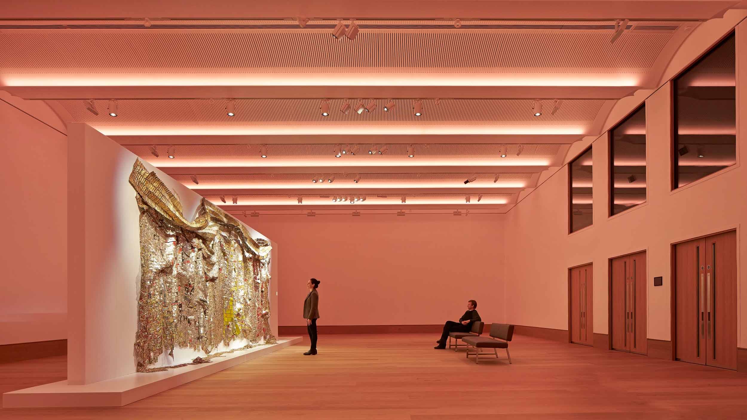 Artwork by El Anatsui at Bonhams